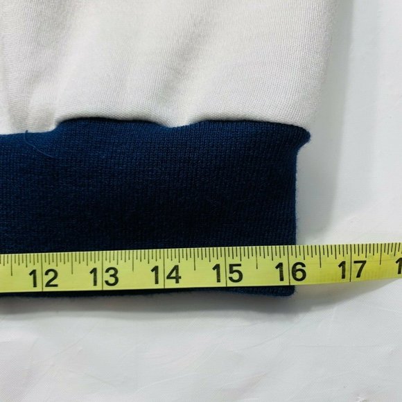 Triathlon Brand Full Zip Jacket Jersey Sweatshirt Mock Neck Blue White‎ Yellow L - Picture 11 of 11